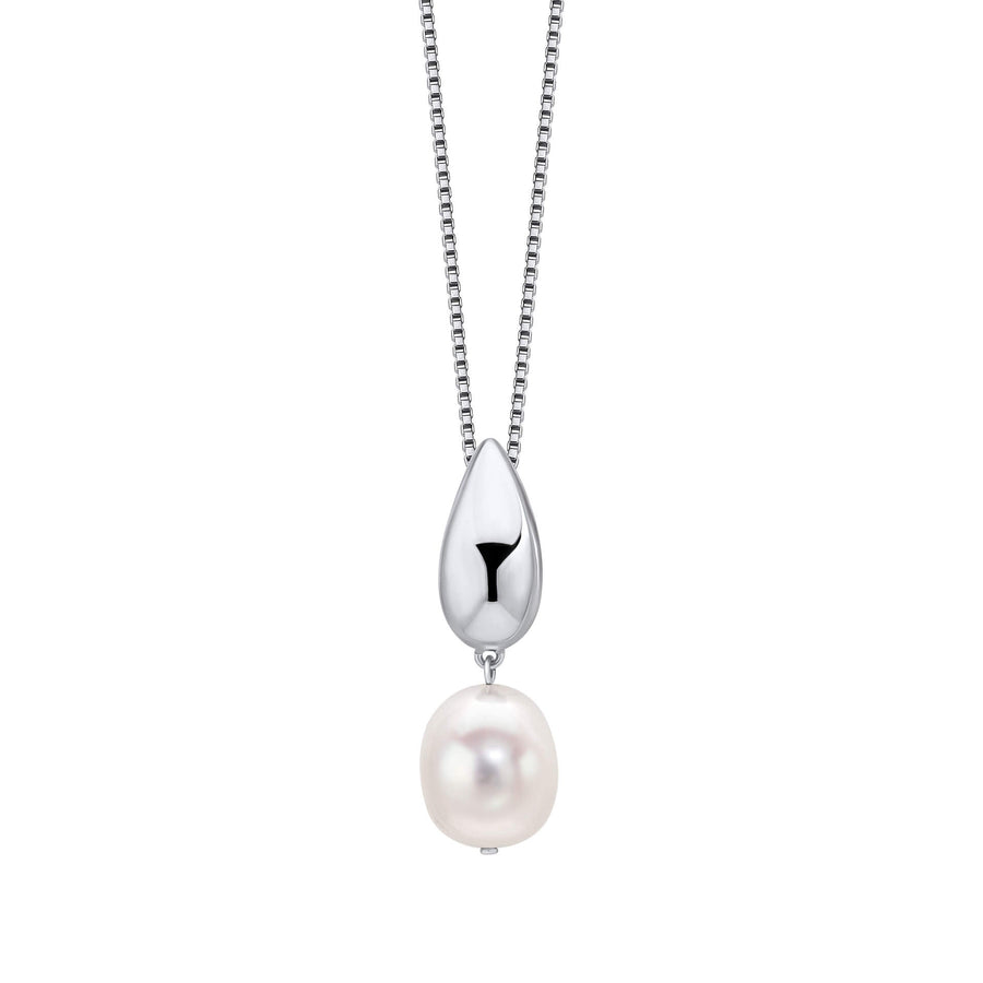 Fiorelli Sterling Silver White Freshwater Pearl Pendant P5468WFiorelli SilverP5468W