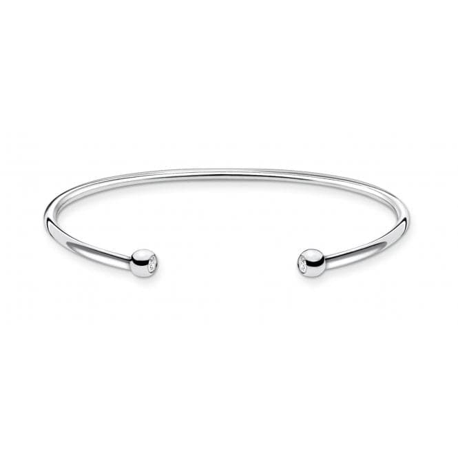 Flexible Silver Dot Bangle AR103 - 051 - 14Thomas Sabo Charm Club CharmingAR103 - 051 - 14 - L15,5