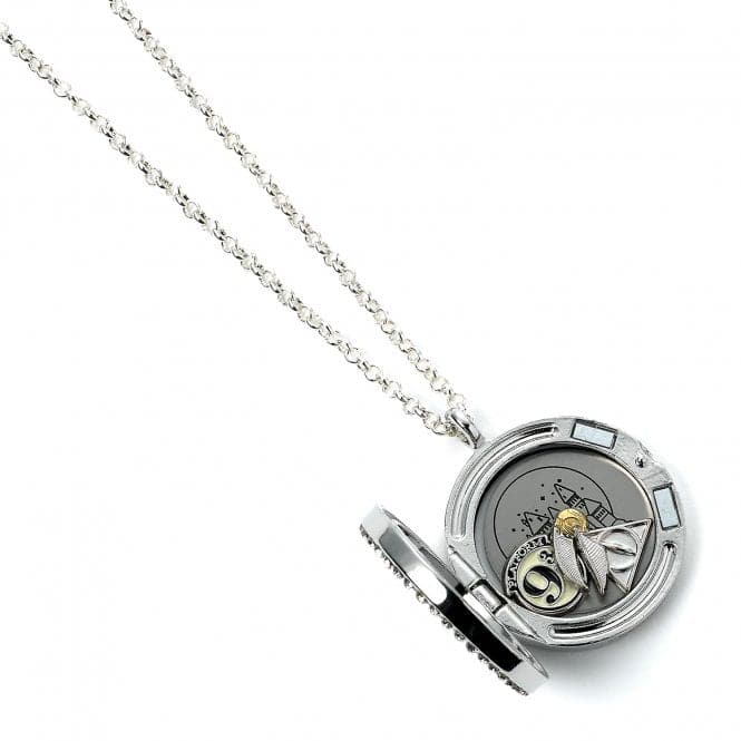 Floating Charm Locket Necklace with 3 charmsHarry PotterWN0164