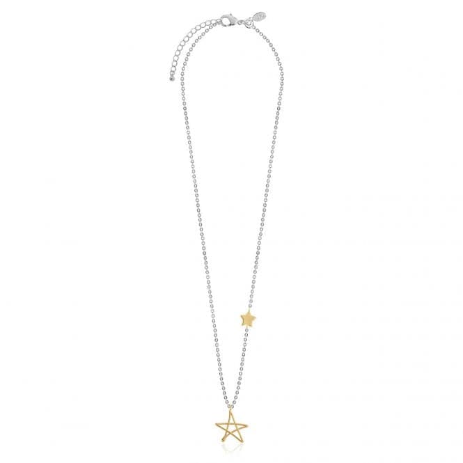 Florrie Gold Star 46cm Sliding Extender Necklace 3939Joma Jewellery3939