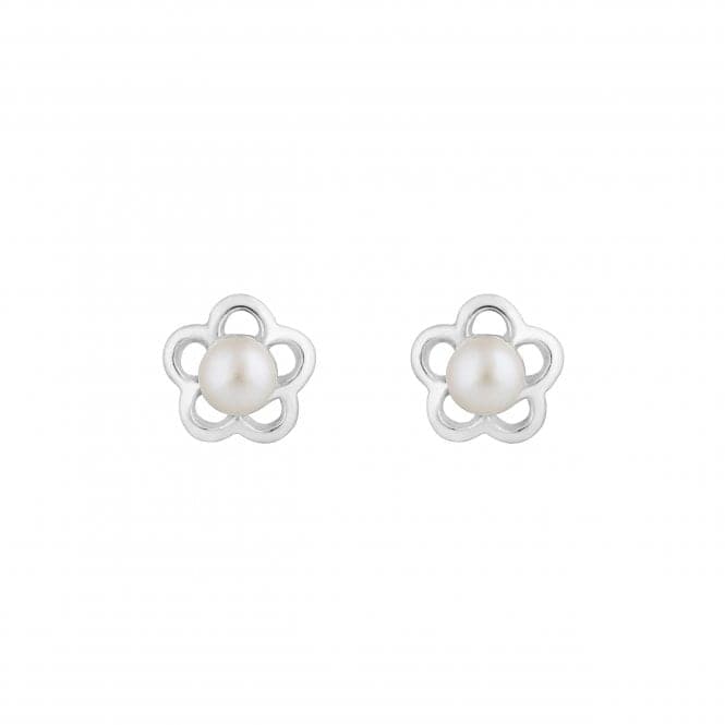 Flower Freshwater Pearl Stud Earrings 36826FPDew36826FP