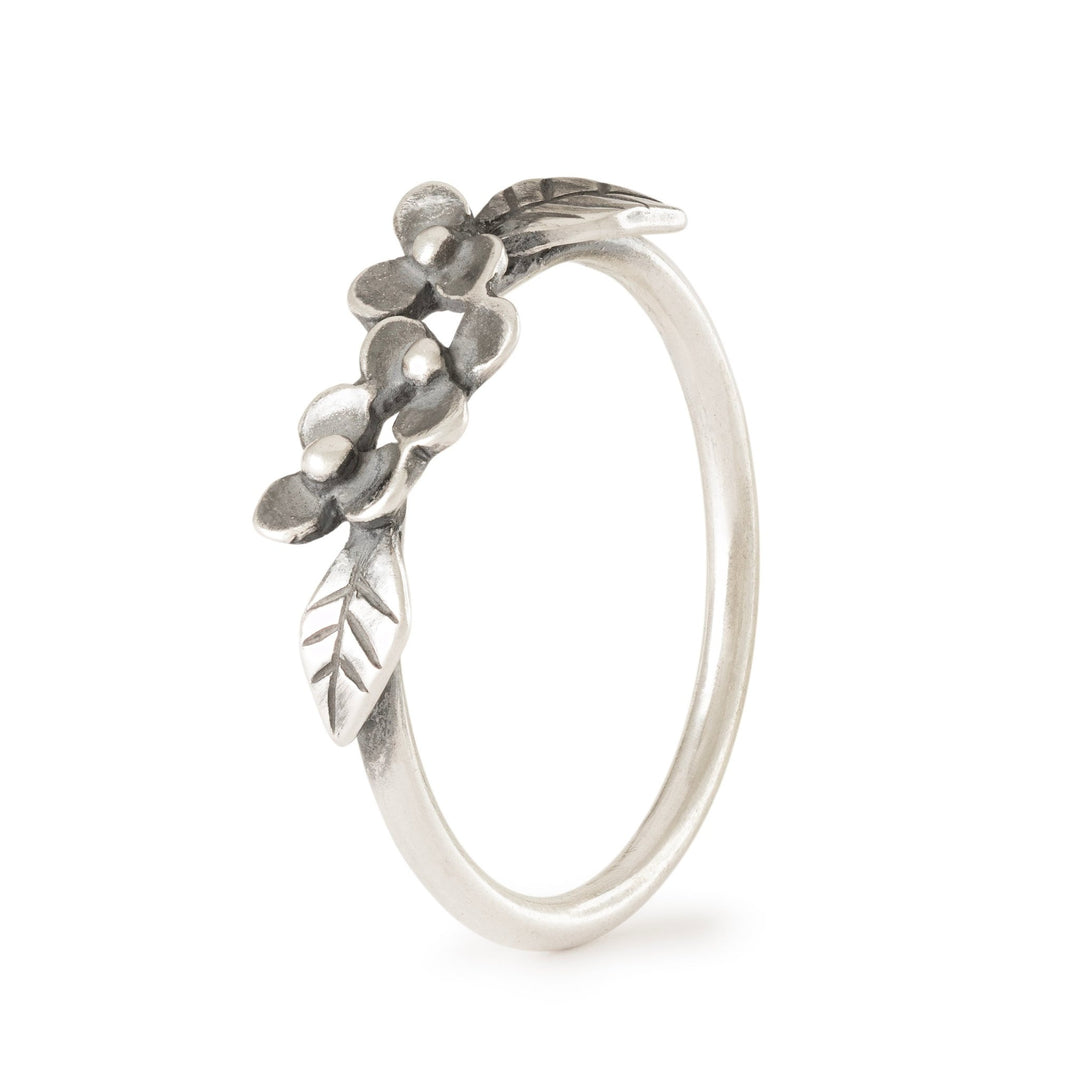 Flower Grace Sterling Silver RingTrollbeadsTAGRI - 00562