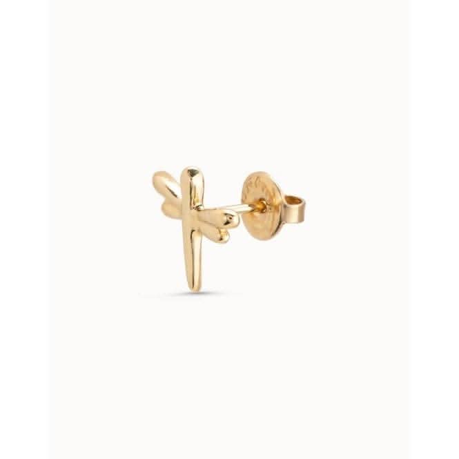 Fly High Golden Metal Stud Piercing PIE0009ORO0000U