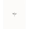 Fly High Stud Silver Metal PiercingUNOde50PIE0009MTL0000U