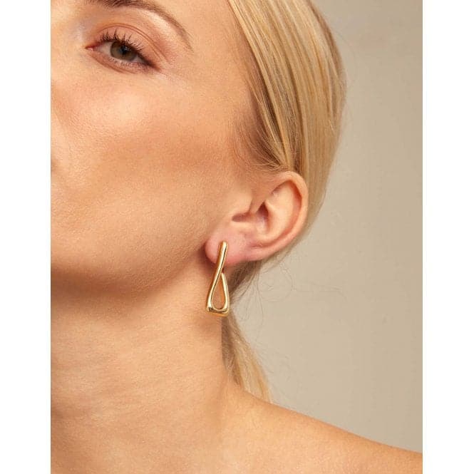 For U Golden Metal EarringsUNOde50PEN0795ORO0000U