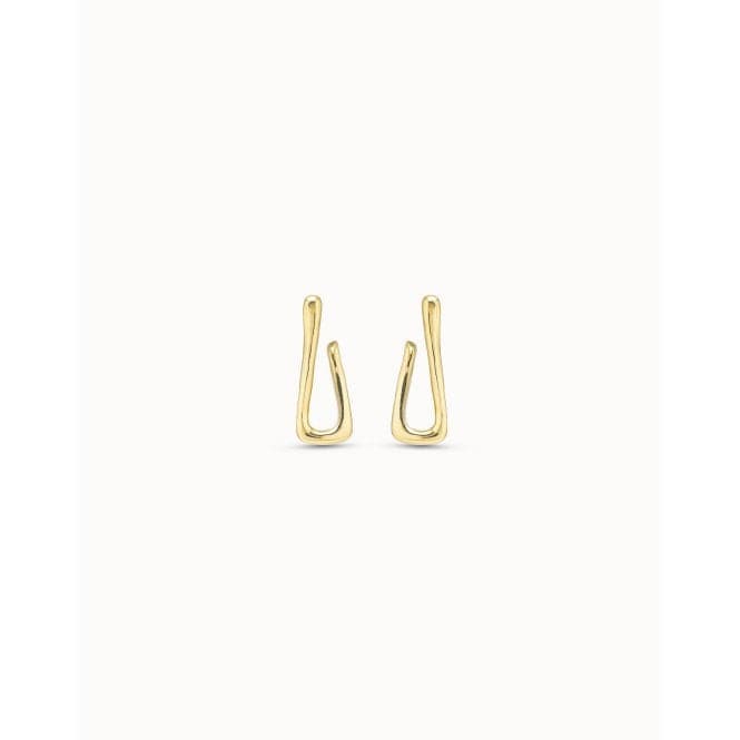 For U Golden Metal EarringsUNOde50PEN0795ORO0000U