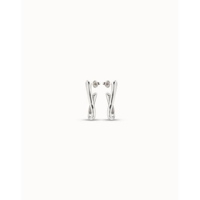For U Silver Metal EarringsUNOde50PEN0795MTL0000U