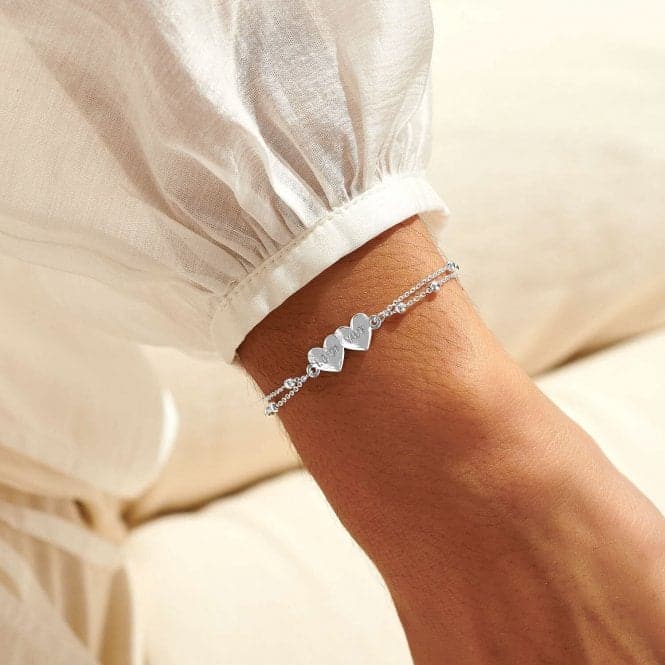 Forever I Love You Silver Plated 18cm + 3cm Bracelet 6732Joma Jewellery6732