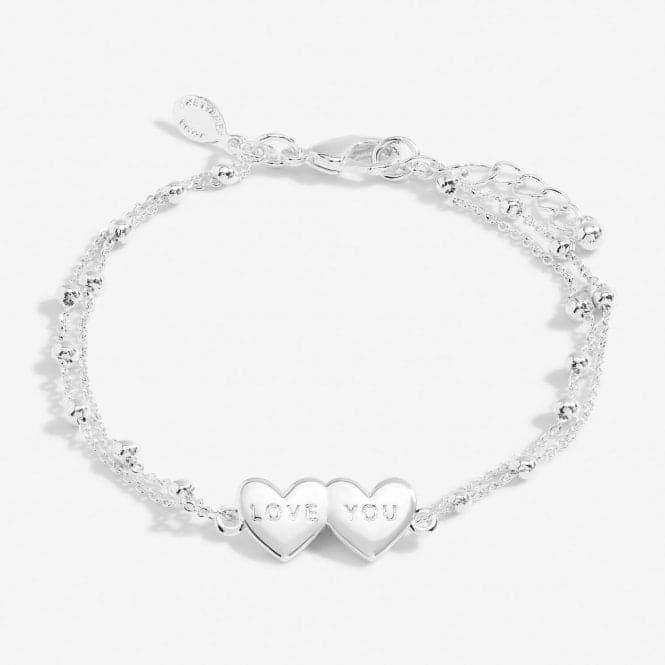 Forever I Love You Silver Plated 18cm + 3cm Bracelet 6732Joma Jewellery6732