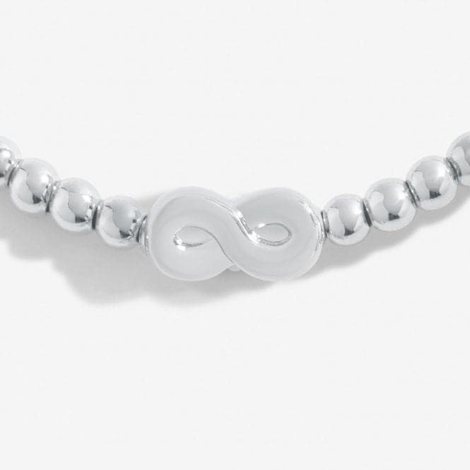 Forever My Friend Lucky To Have You Silver Plated 17.5cm Bracelet 6776Joma Jewellery6776