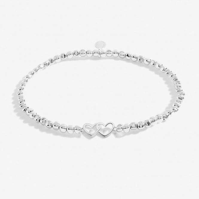 Forever Yours 50th Birthday Silver Plated 17.5cm Bracelet 6884Joma Jewellery6884