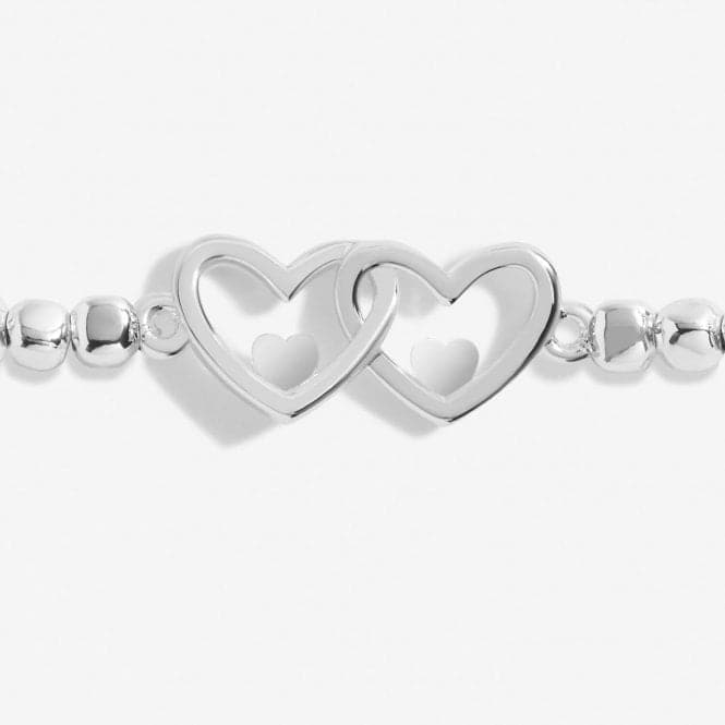 Forever Yours 50th Birthday Silver Plated 17.5cm Bracelet 6884Joma Jewellery6884