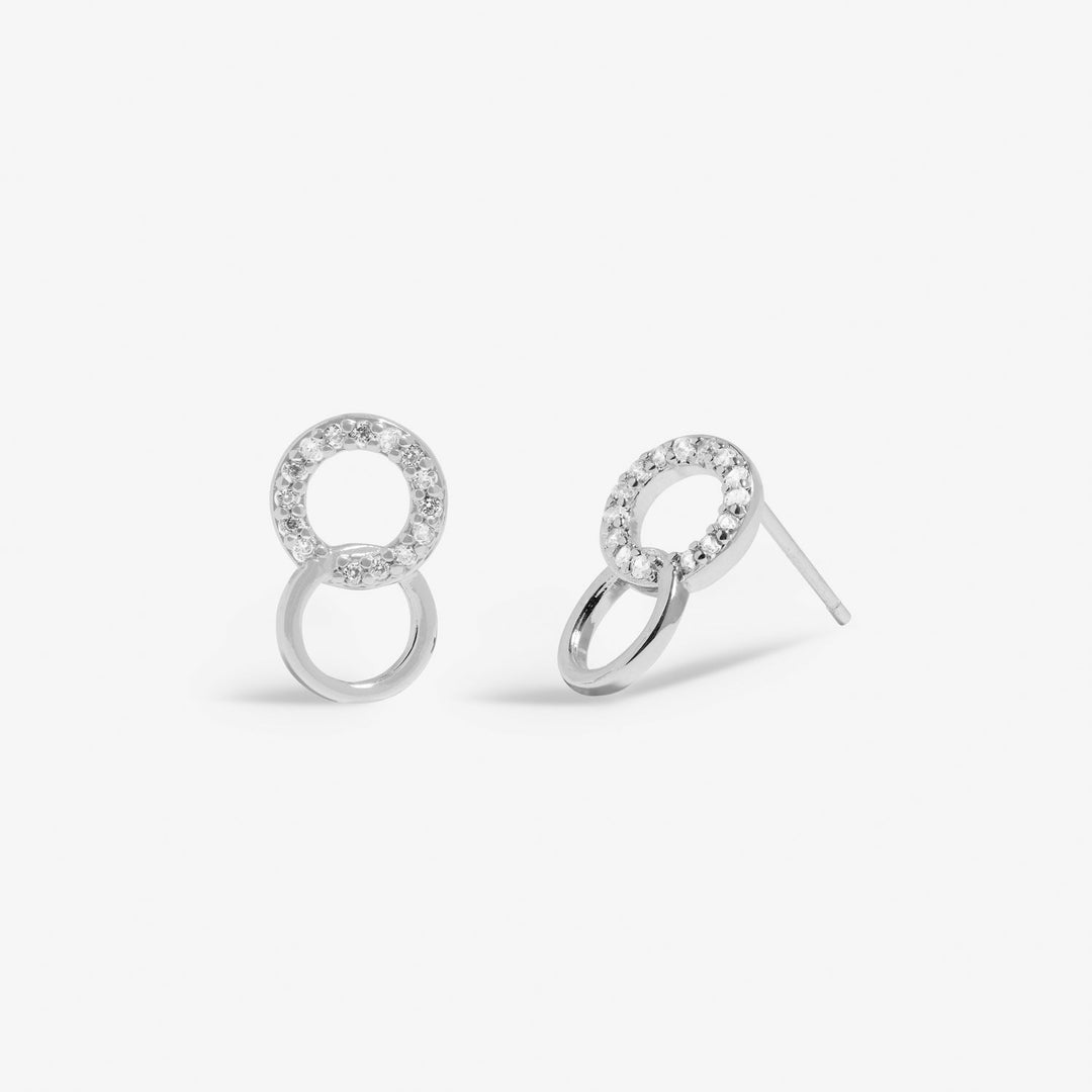 Forever Yours Forever Family Silver Plated Earrings 7508Joma Jewellery7508