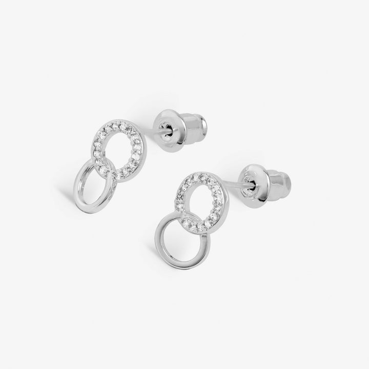 Forever Yours Forever Family Silver Plated Earrings 7508Joma Jewellery7508