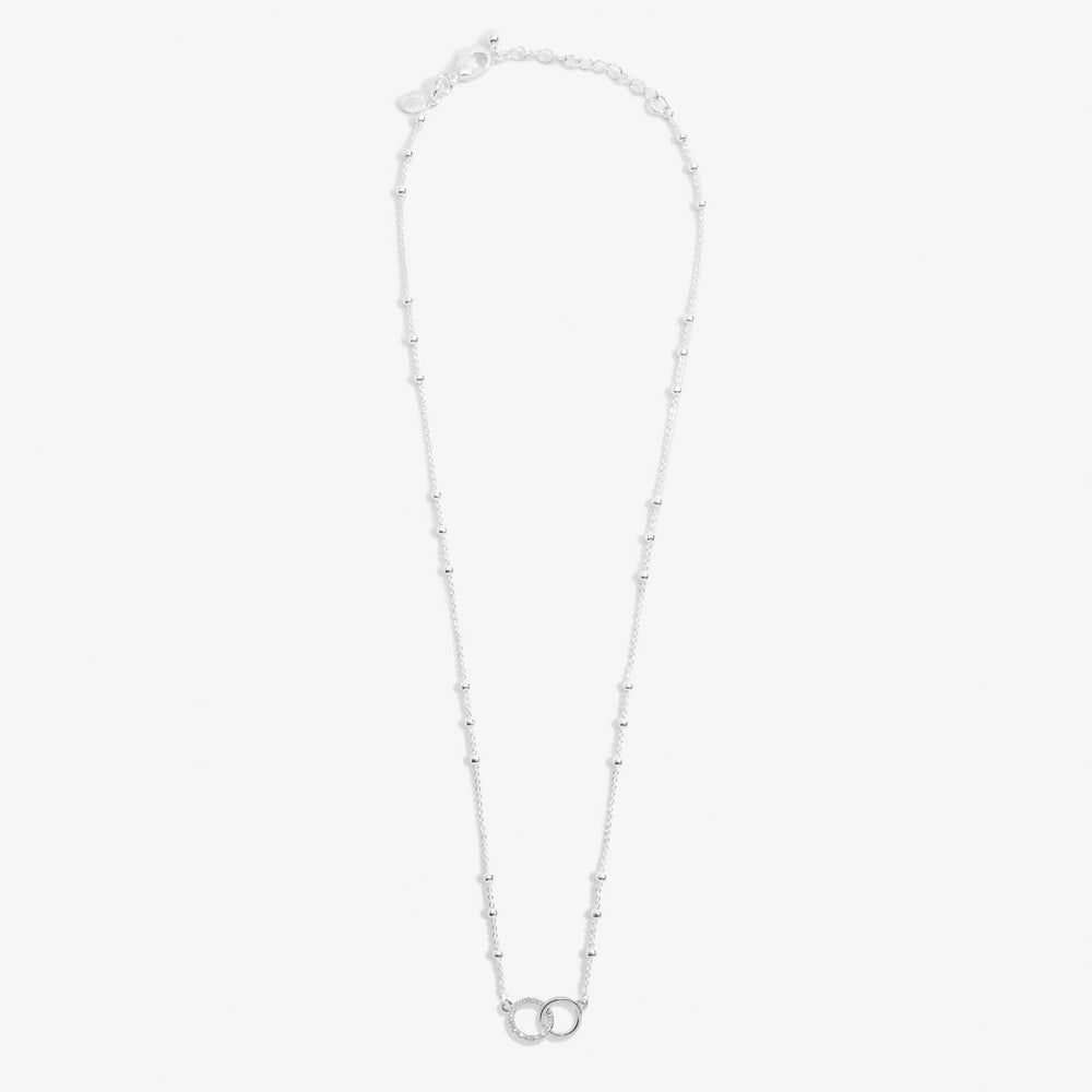 Forever Yours Forever Family Silver Plated Necklace 7489Joma Jewellery7489