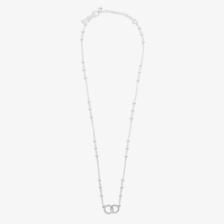 Forever Yours Forever Family Silver Plated Necklace 7489Joma Jewellery7489