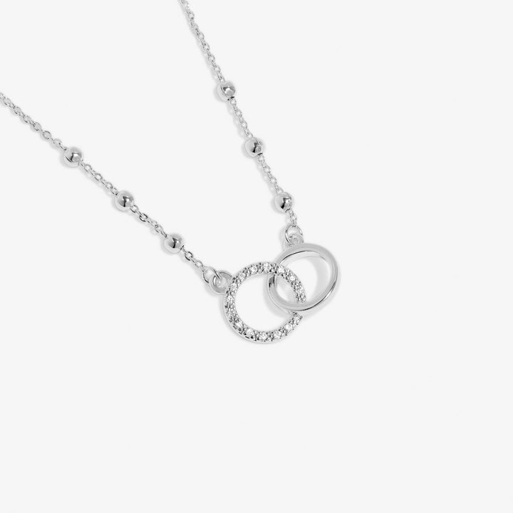 Forever Yours Forever Family Silver Plated Necklace 7489Joma Jewellery7489