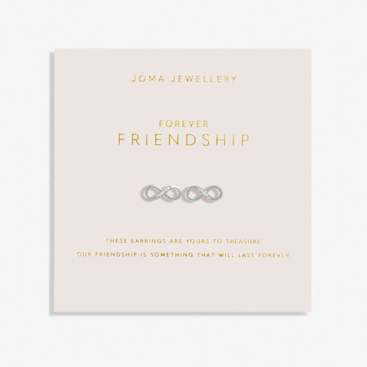 Forever Yours Forever Friendship Silver Plated Earrings 7506Joma Jewellery7506