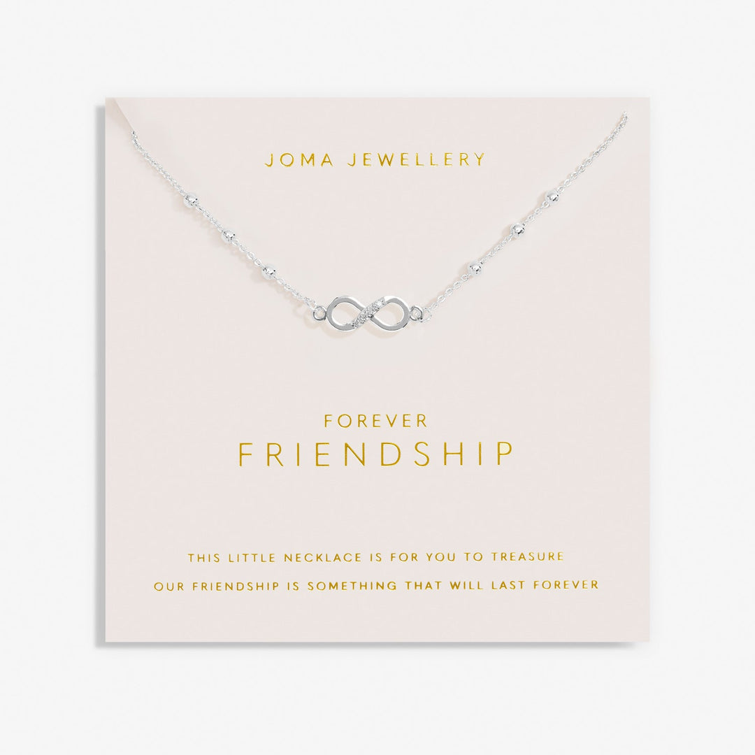 Forever Yours Forever Friendship Silver Plated Necklace 7487Joma Jewellery7487