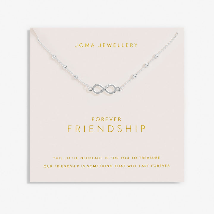 Forever Yours Forever Friendship Silver Plated Necklace 7487Joma Jewellery7487