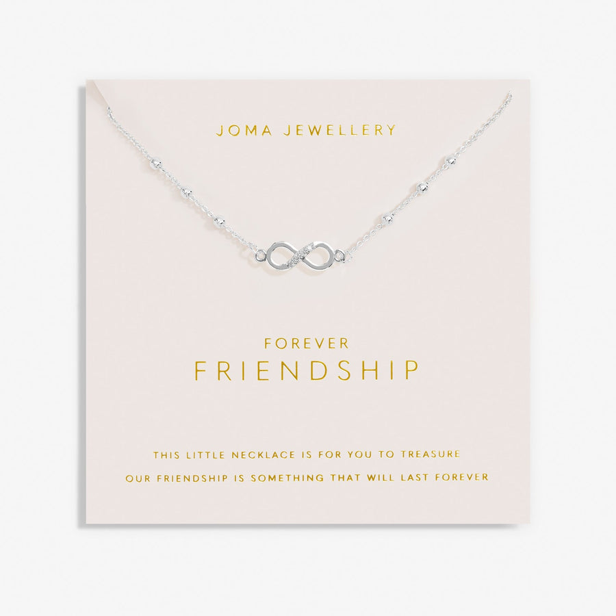 Forever Yours Forever Friendship Silver Plated Necklace 7487Joma Jewellery7487