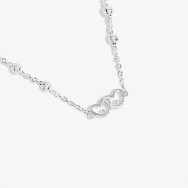 Forever Yours Happy 18th Birthday Silver Plated Necklace 7492Joma Jewellery7492