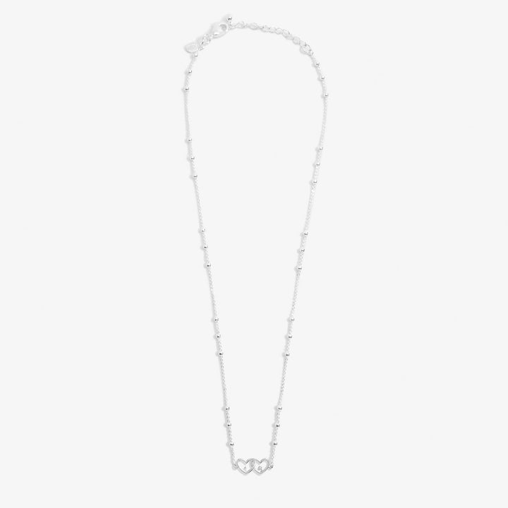 Forever Yours Happy 18th Birthday Silver Plated Necklace 7492Joma Jewellery7492