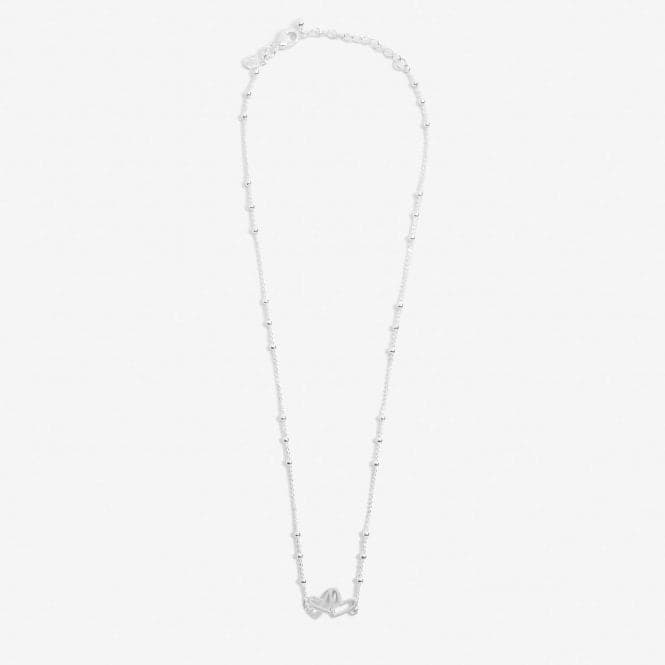 Forever Yours Happy Birthday Silver Plated 46cm + 5cm Necklace 6710Joma Jewellery6710