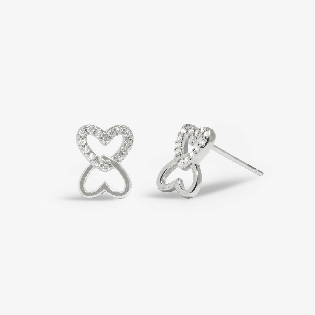 Forever Yours Just For You Birthday Girl Silver Plated Earrings 7505Joma Jewellery7505