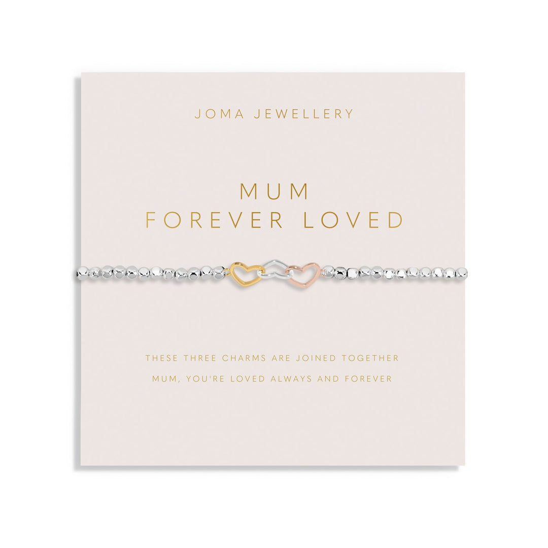 Forever Yours Mum Forever Loved Silver Bracelet 8280Joma Jewellery8280