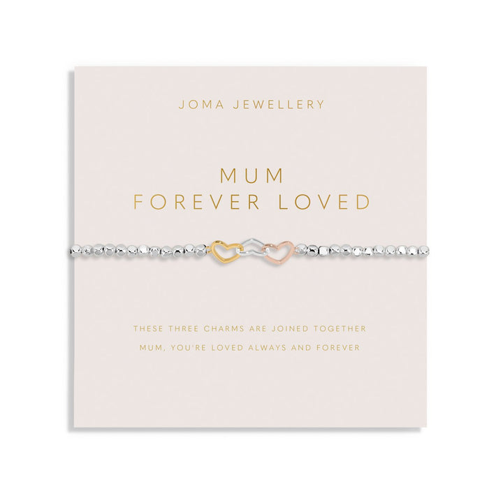 Forever Yours Mum Forever Loved Silver Bracelet 8280Joma Jewellery8280