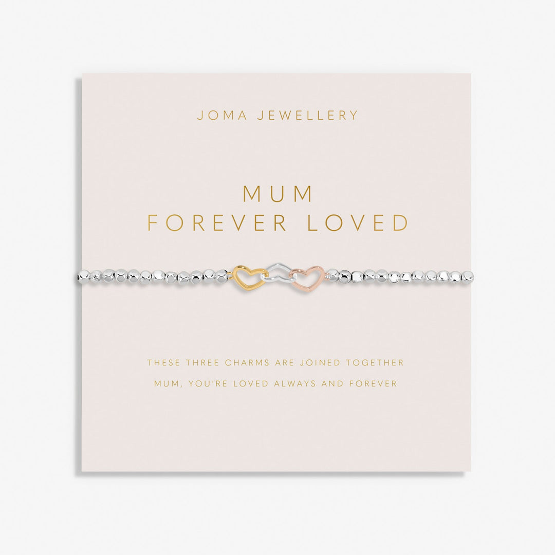 Forever Yours Mum Forever Loved Silver Bracelet 8280Joma Jewellery8280