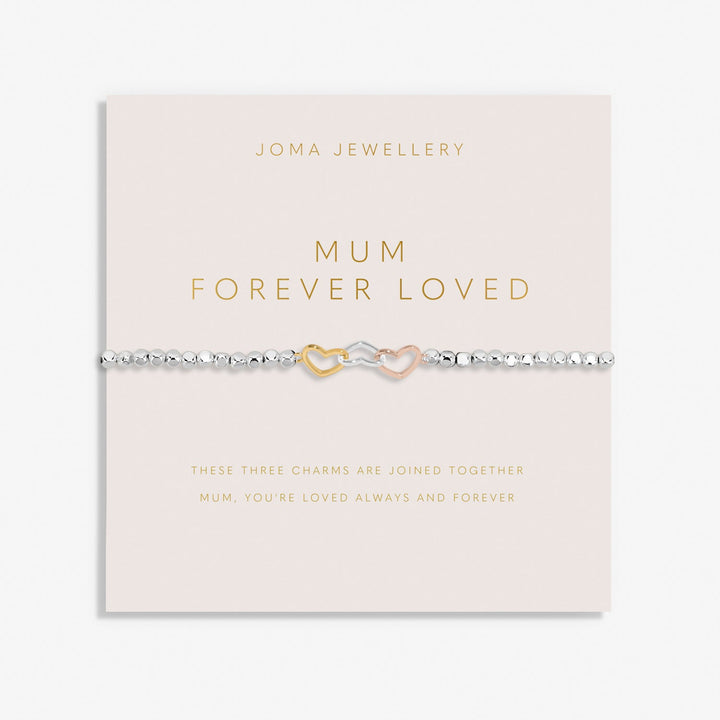 Forever Yours Mum Forever Loved Silver Bracelet 8280Joma Jewellery8280