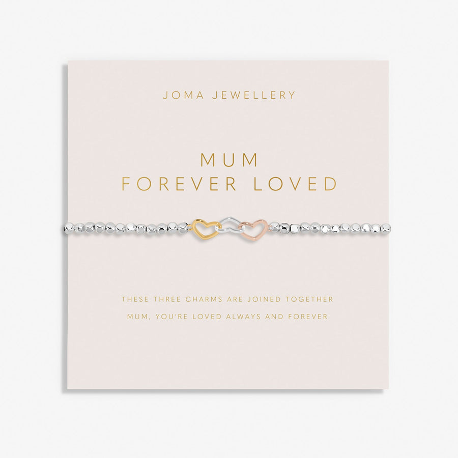 Forever Yours Mum Forever Loved Silver Bracelet 8280Joma Jewellery8280