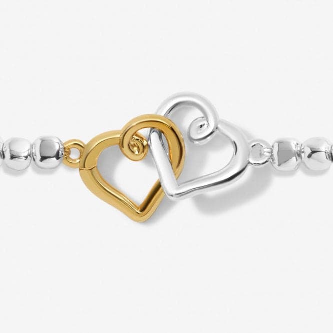 Forever Yours So Very Proud Of You Silver Gold Plated 17.5cm Bracelet 6879Joma Jewellery6879