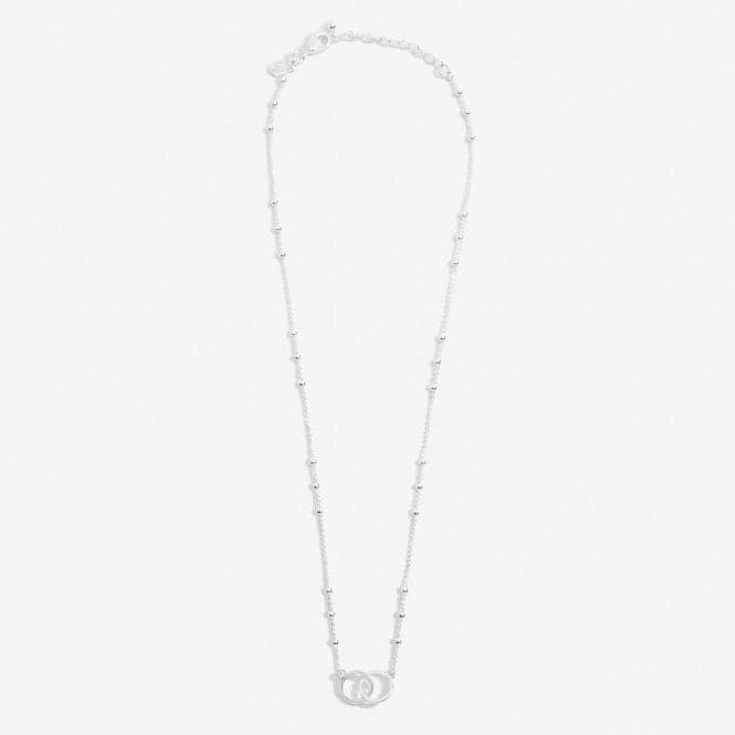 Forever Yours Super Sister Silver Plated 46cm + 5cm Necklace 6713Joma Jewellery6713