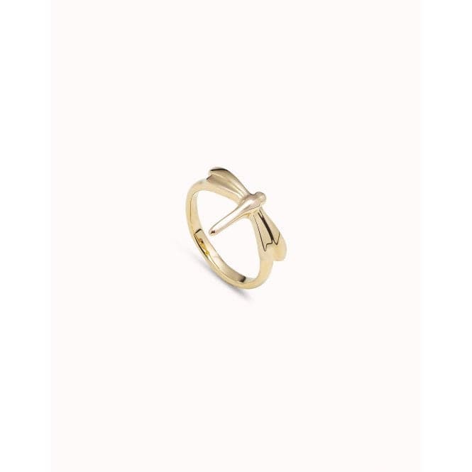 Fortune Golden Brass RingUNOde50ANI0763ORO00012