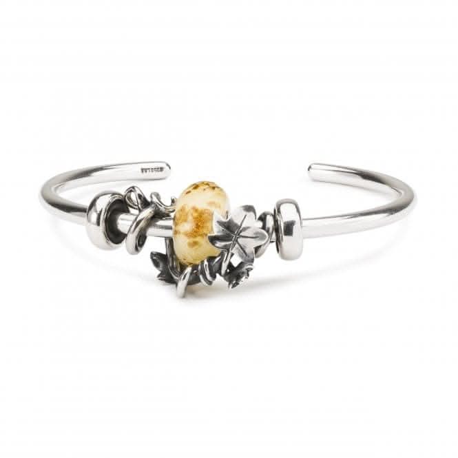 Framed by Ivy Silver Bead TAGBE - 40123TrollbeadsTAGBE - 40123