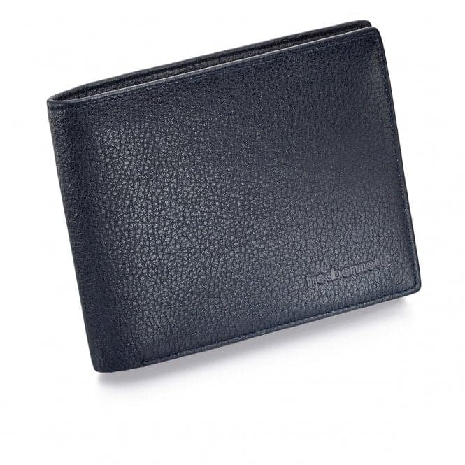 Fred Bennett Blue Leather Wallet Box W010Fred BennettW010