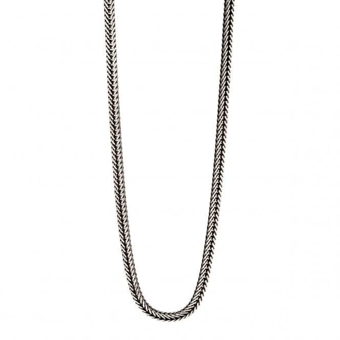Fred Bennett Oxidised Fox Tail Chain Necklace N4277Fred BennettN4277