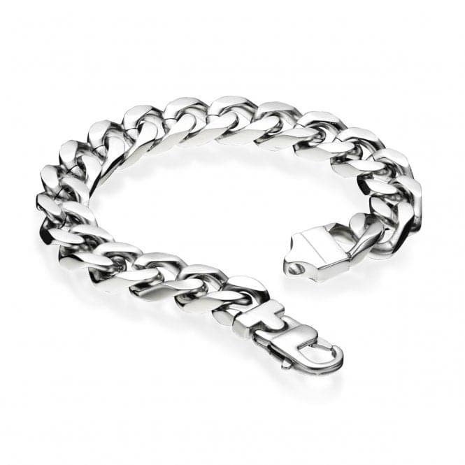 Fred Bennett Stainless Steel Curb Bracelet B3896Fred BennettB3896