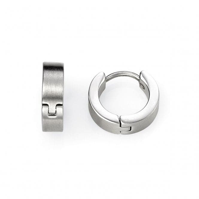 Fred Bennett Stainless Steel Huggie Earring E2938Fred BennettE2938