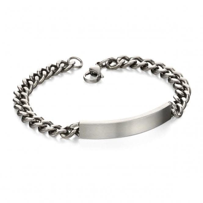 Stainless Steel Id Bracelet B4987