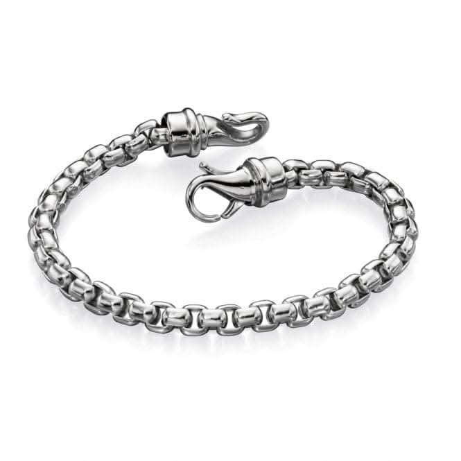 Stainless Steel Large Belcher Link Bracelet B4563