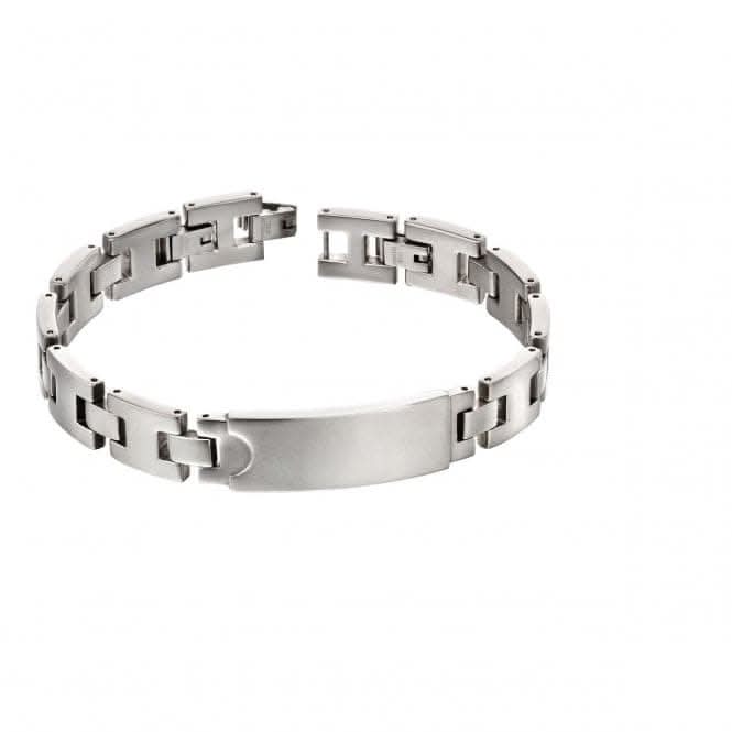 Steel Section Id Bracelet B5117
