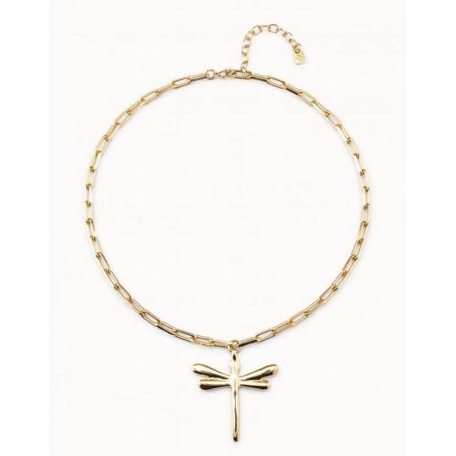 Freedom Golden Metal NecklaceUNOde50COL1574ORO0000U