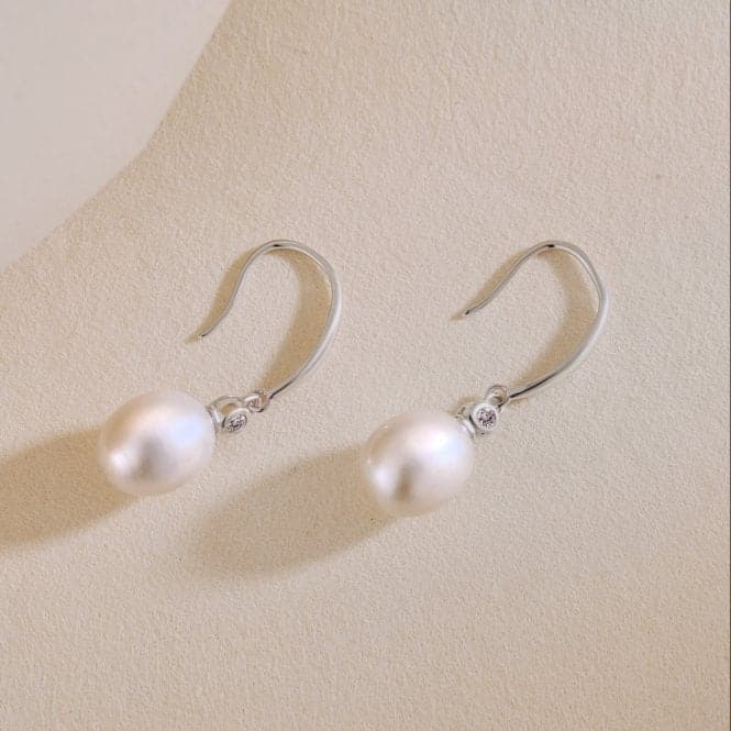 Fresh Water Pearl Dropper Earrings ERLE028Ellie Rose LondonERLE028