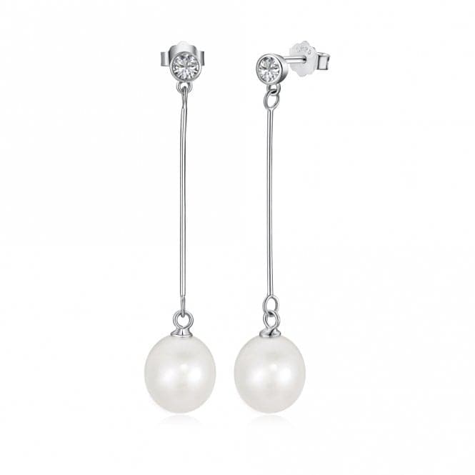 Fresh Water Pearl Long Dropper Earrings ERLE027Ellie Rose LondonERLE027