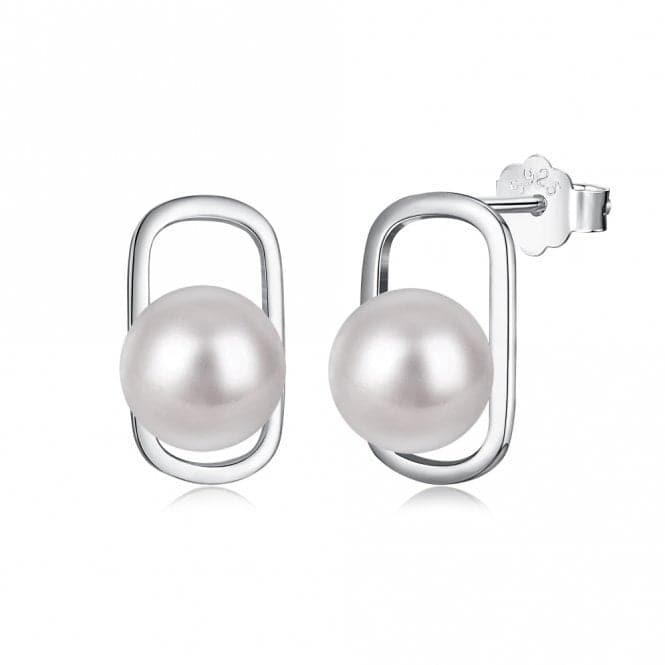 Fresh Water Pearl Oblong Set Earrings ERLE031Ellie Rose LondonERLE031