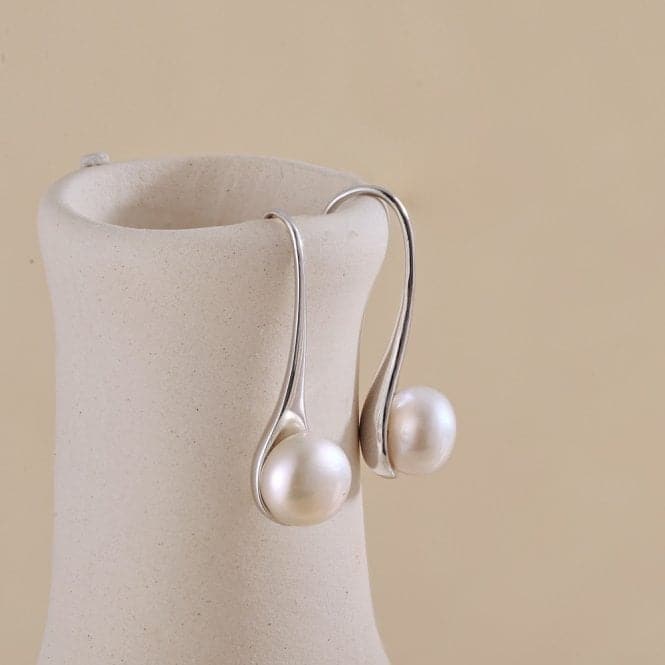 Fresh Water Pearl Rigid Dropper Earrings ERLE019Ellie Rose LondonERLE019